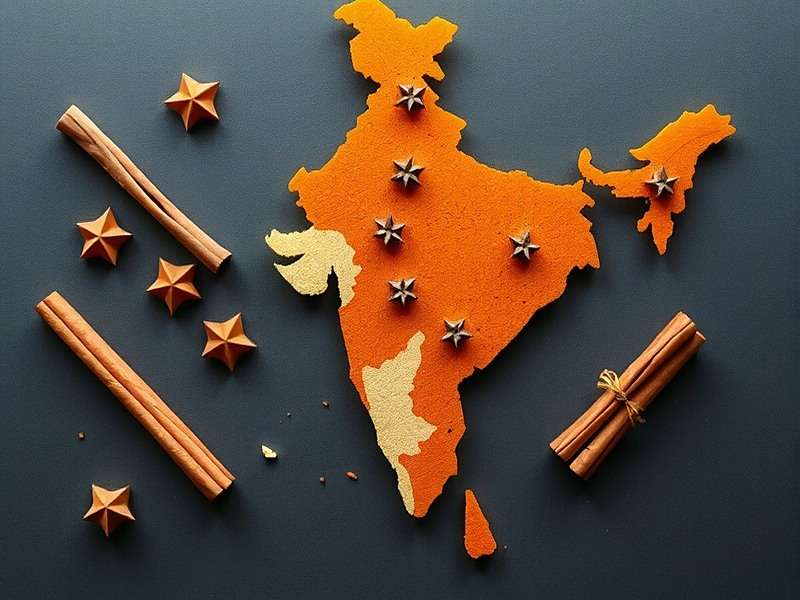 Cinnamon Chase showing regional variations across India